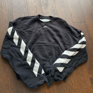 Offwhite crew neck sweatshirt